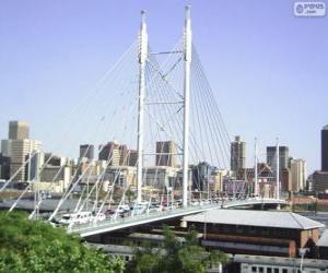 пазл Нельсон Мандела мост, Йоханнесбург, Южная Африка